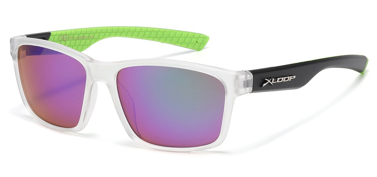 Xloop Frosted Frame Sport Sunglasses x2764