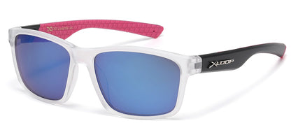 Xloop Frosted Frame Sport Sunglasses x2764
