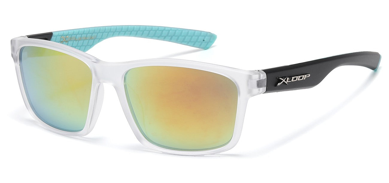 Xloop Frosted Frame Sport Sunglasses x2764