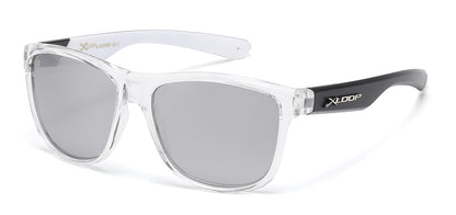 X-Loop Crystal Clear Square Sunglasses x2765