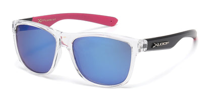 X-Loop Crystal Clear Square Sunglasses x2765