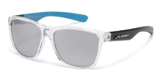 X-Loop Crystal Clear Square Sunglasses x2765