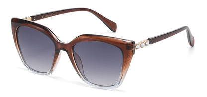 Rhinestone Cat Eye Frame Sunglasses rs2100