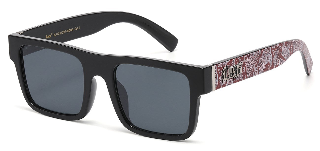 Locs Bandana Print Shades locs91297-bdna