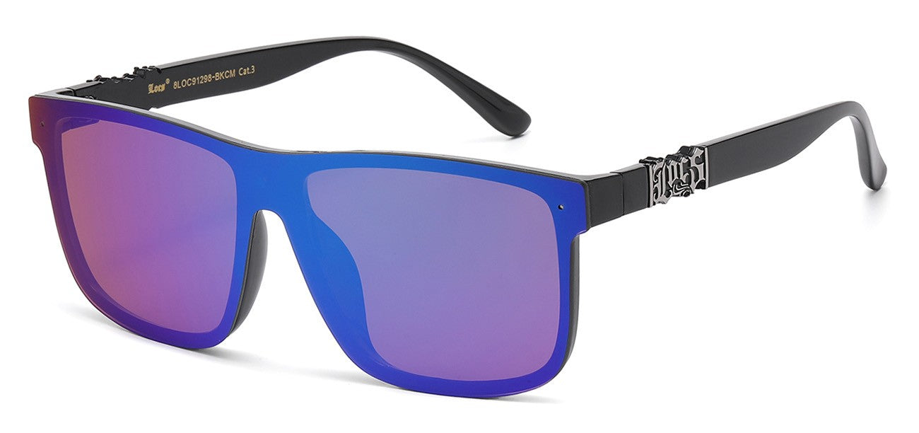 Locs Classic Chic Sunglasses loc91298-bkcm