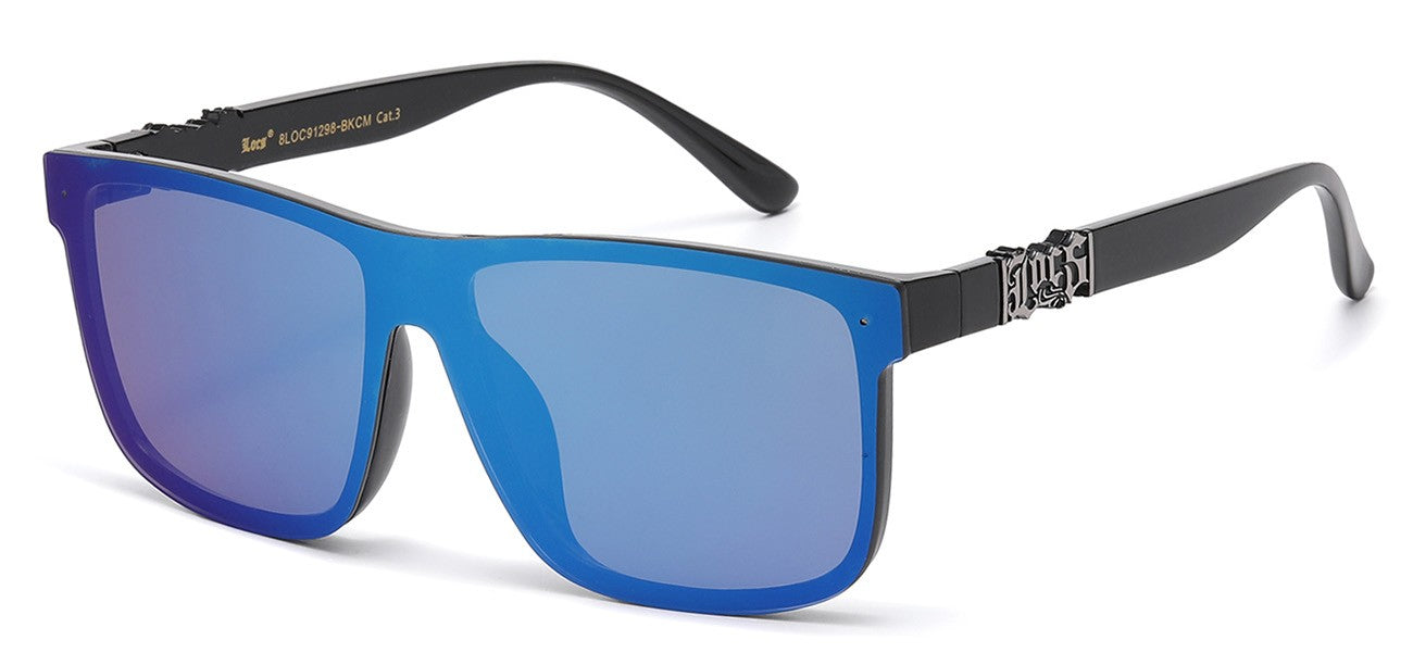 Locs Classic Chic Sunglasses loc91298-bkcm