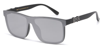Locs Classic Chic Sunglasses loc91298-bkcm
