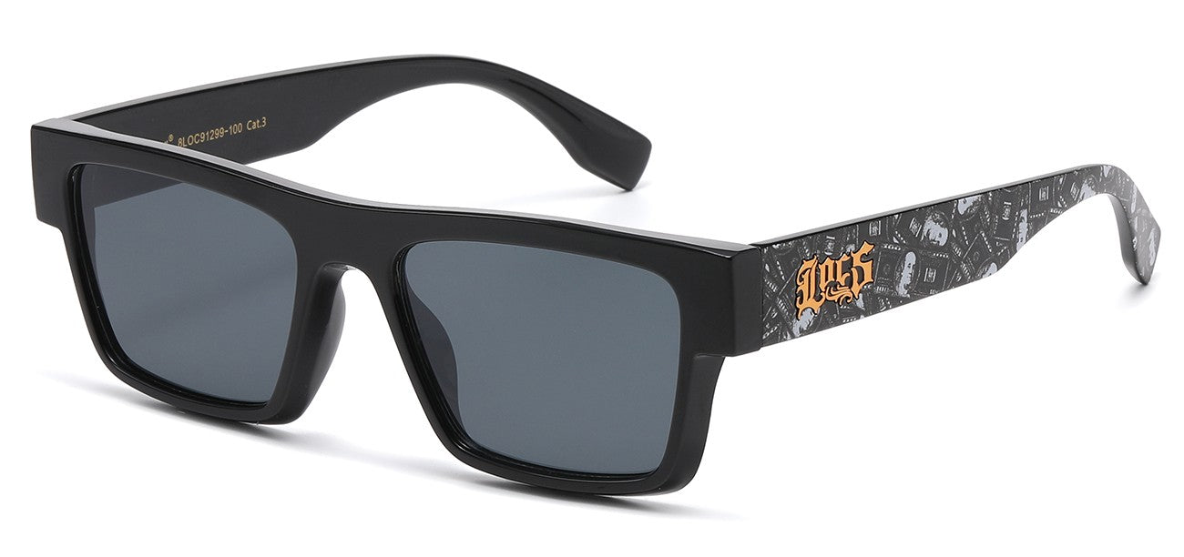 Locs Square Sunglasses loc91299-100