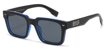 Locs Square Frame Sunglasses loc91300-bk