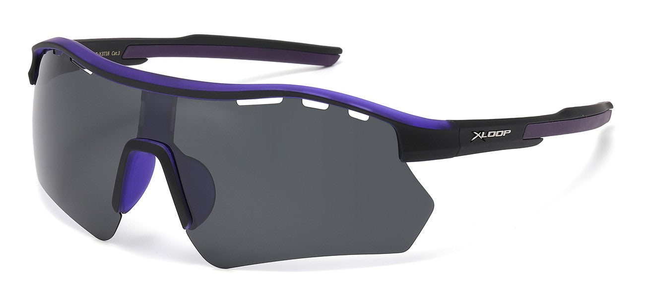 X-Loop Polarized Wrap Sunglasses pz-x3718