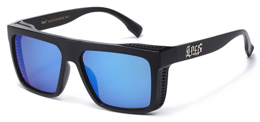 Locs Mirror Square Sunglasses loc91326-bkcm
