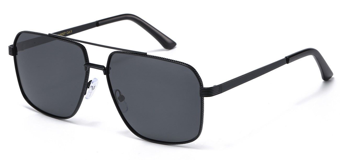 Polarized Square Metallic Aviator pz-av5227