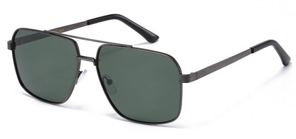Polarized Square Metallic Aviator pz-av5227