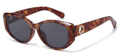 Rhinestone Cat Eye Frame Sunglasses rs2102