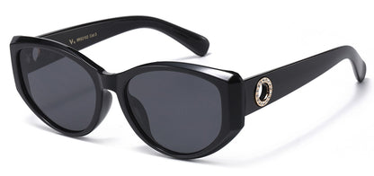Rhinestone Cat Eye Frame Sunglasses rs2102