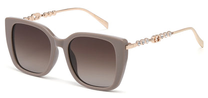 Rhinestone Square Frame Sunglasses rs2105