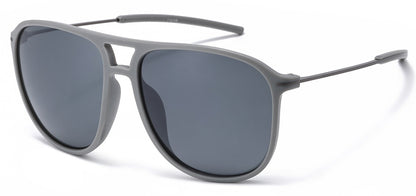 Classic Metallic Square Sunglasses 713108