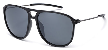 Classic Metallic Square Sunglasses 713108