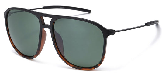 Classic Metallic Square Sunglasses 713108