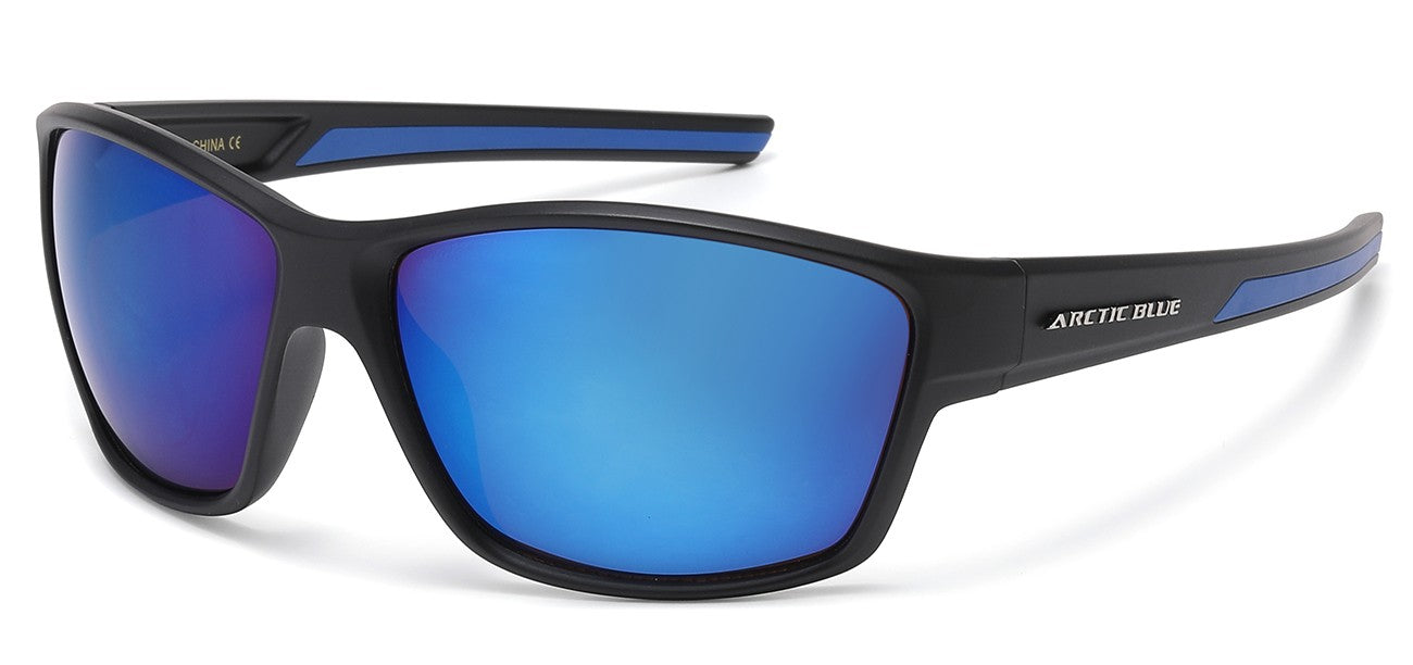 Arctic Blue Sports Wrap Sunglasses ab-1101