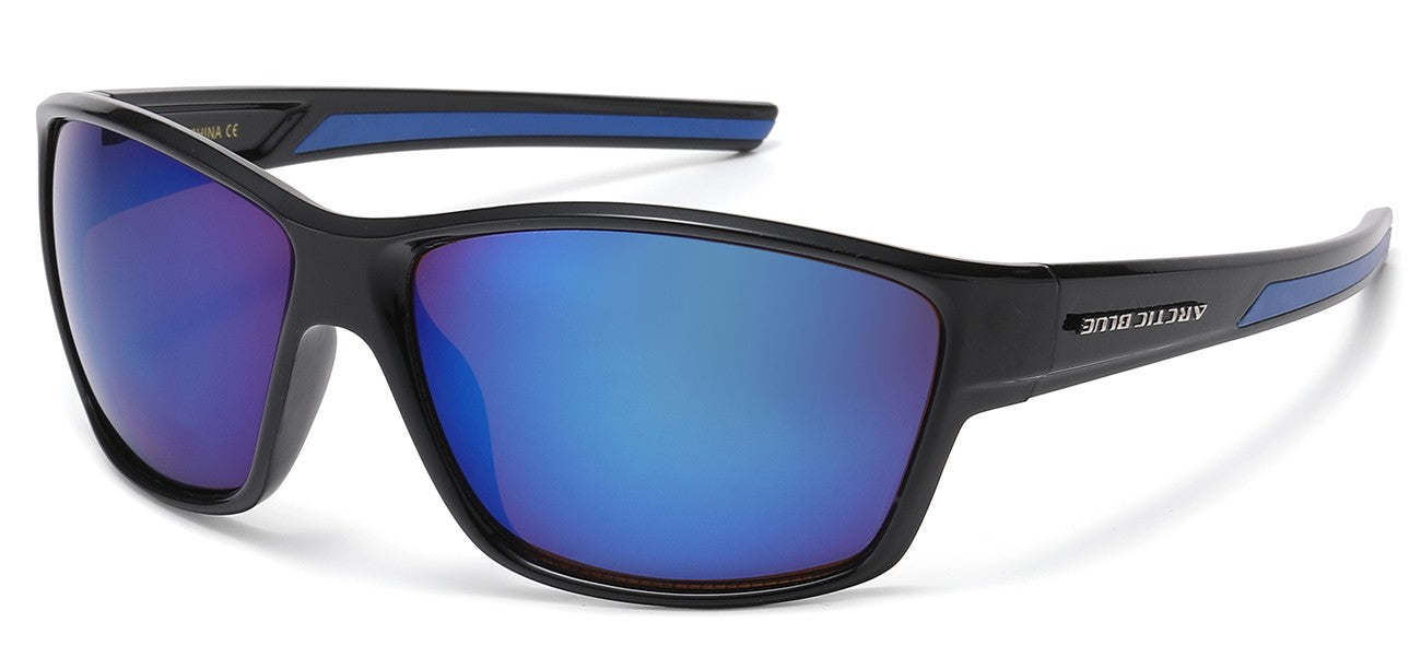 Arctic Blue Sports Wrap Sunglasses ab-1101