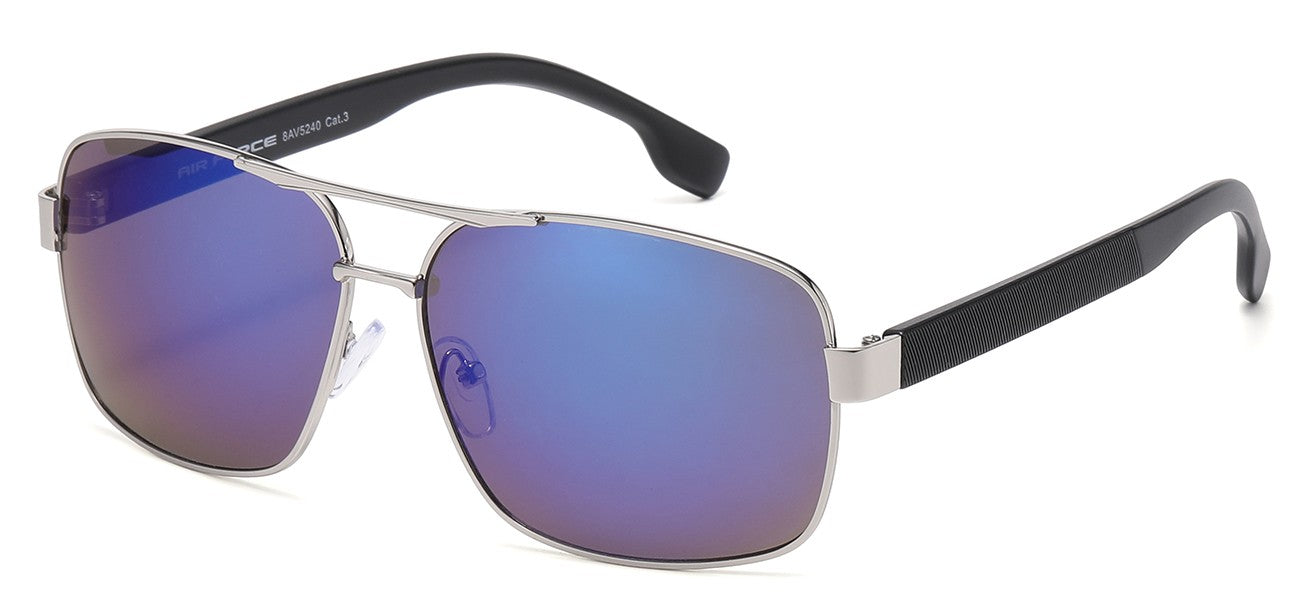 Air Force Square Metallic Aviator av5240