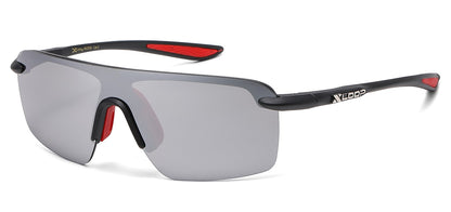 Xloop Metallic Semi Rimless Sunglasses x3723