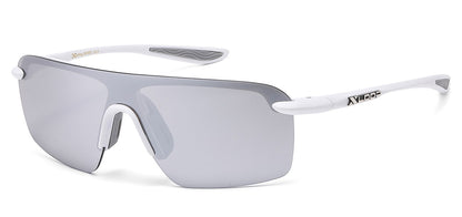 Xloop Metallic Semi Rimless Sunglasses x3723