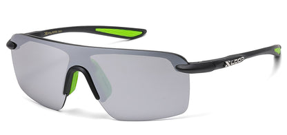 Xloop Metallic Semi Rimless Sunglasses x3723