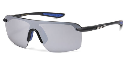 Xloop Metallic Semi Rimless Sunglasses x3723