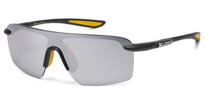 Xloop Metallic Semi Rimless Sunglasses x3723