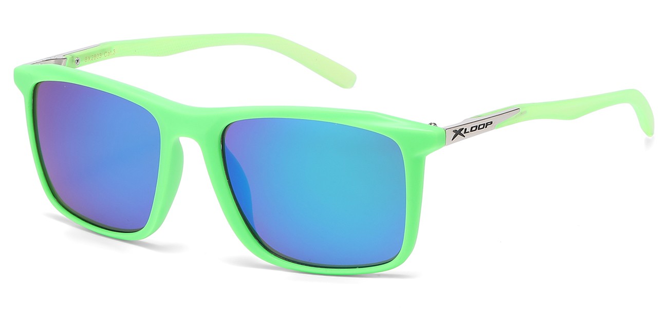 Xloop Neon Mirror Sunglasses x2803