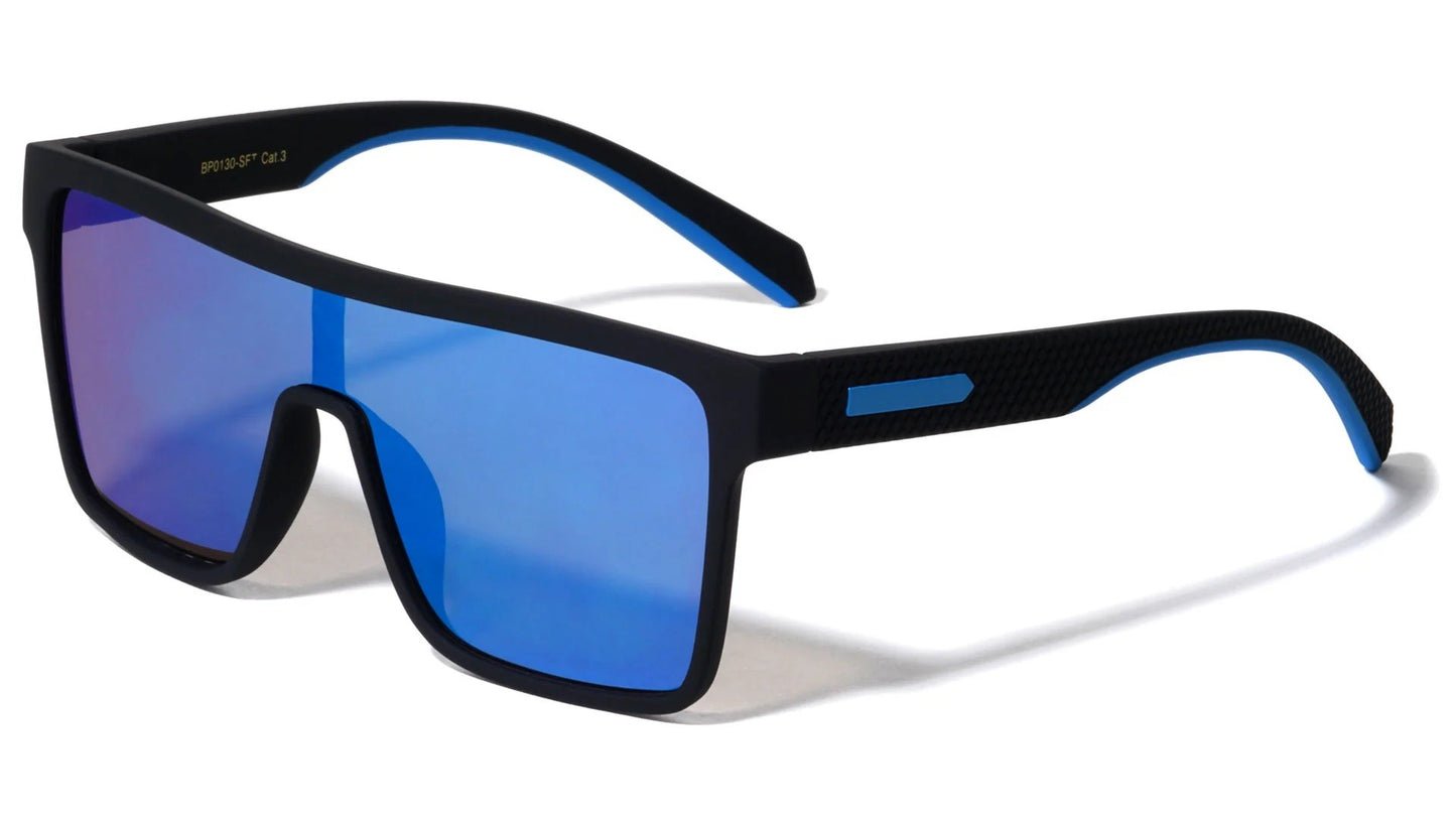 Oversized Sports Shield Sunglasses bp0130-sft