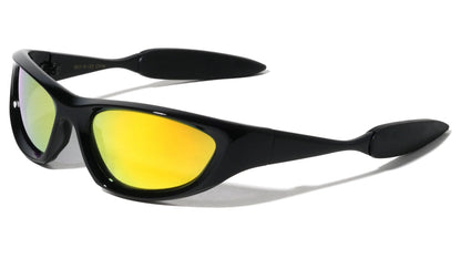 Mirrored Wrap Sunglasses bp0236