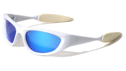 Mirrored Wrap Sunglasses bp0236