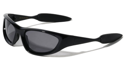 Mirrored Wrap Sunglasses bp0236
