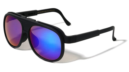 Oversized Retro Pilot Sunglasses  bp0237-flip