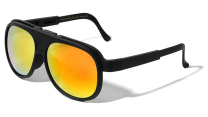 Oversized Retro Pilot Sunglasses  bp0237-flip