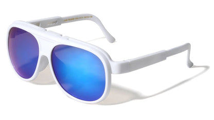 Oversized Retro Pilot Sunglasses  bp0237-flip