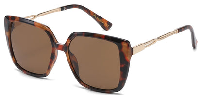 VG Metallic  Square Frame Sunglasses vg29741
