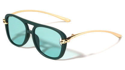 Fashion Square Aviator Sunglasses av-5502