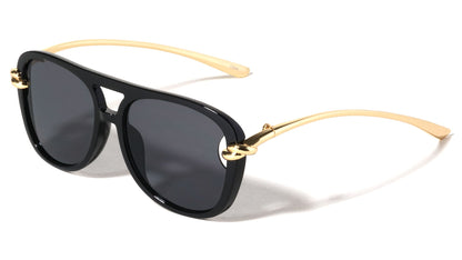 Fashion Square Aviator Sunglasses av-5502