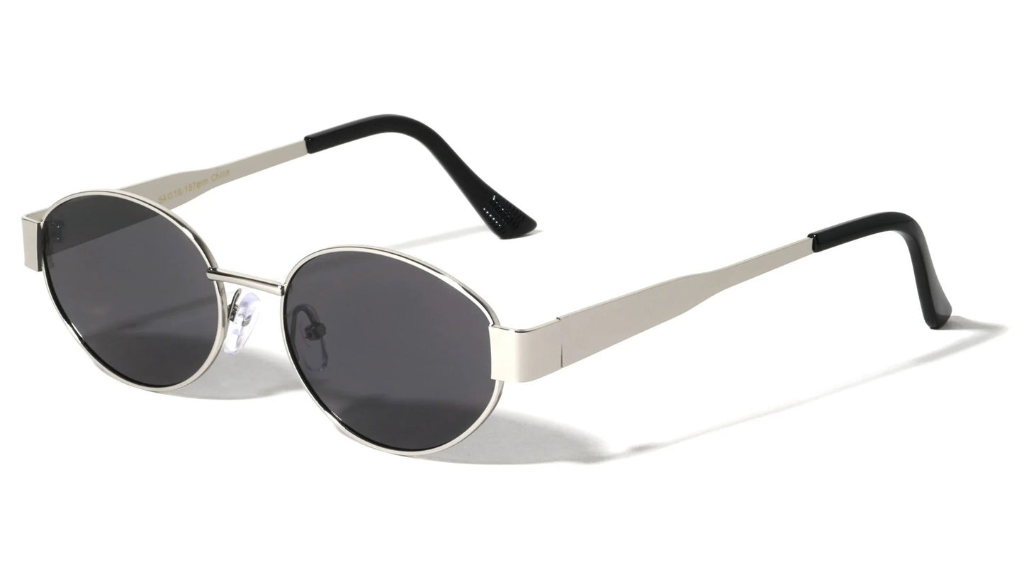 Classic Oval Metal Sunglasses m10973
