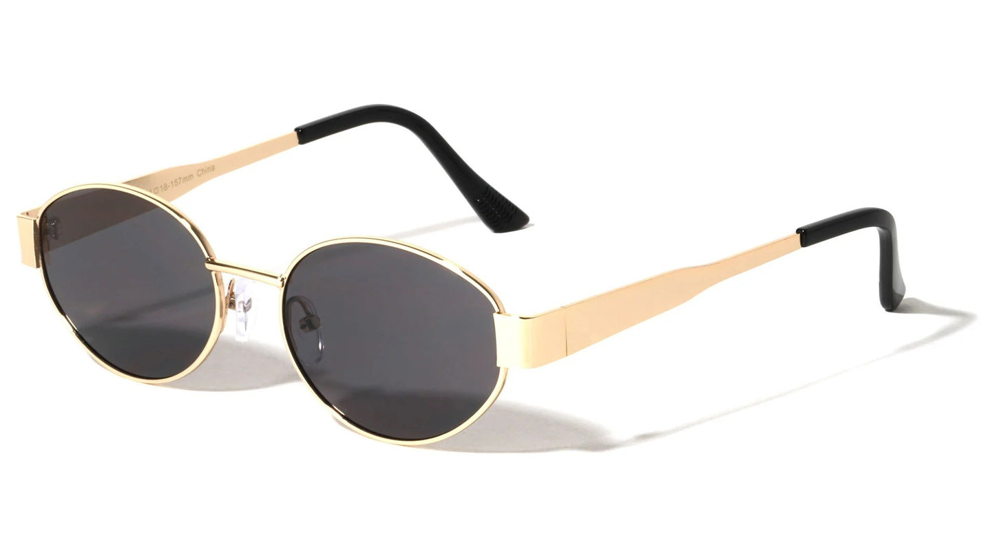 Classic Oval Metal Sunglasses m10973