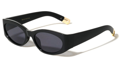 Retro Crystal Oval Sunglasses p1127