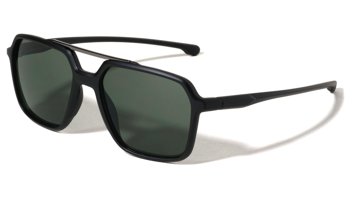 Sport Square Aviator Sunglasses av-5507