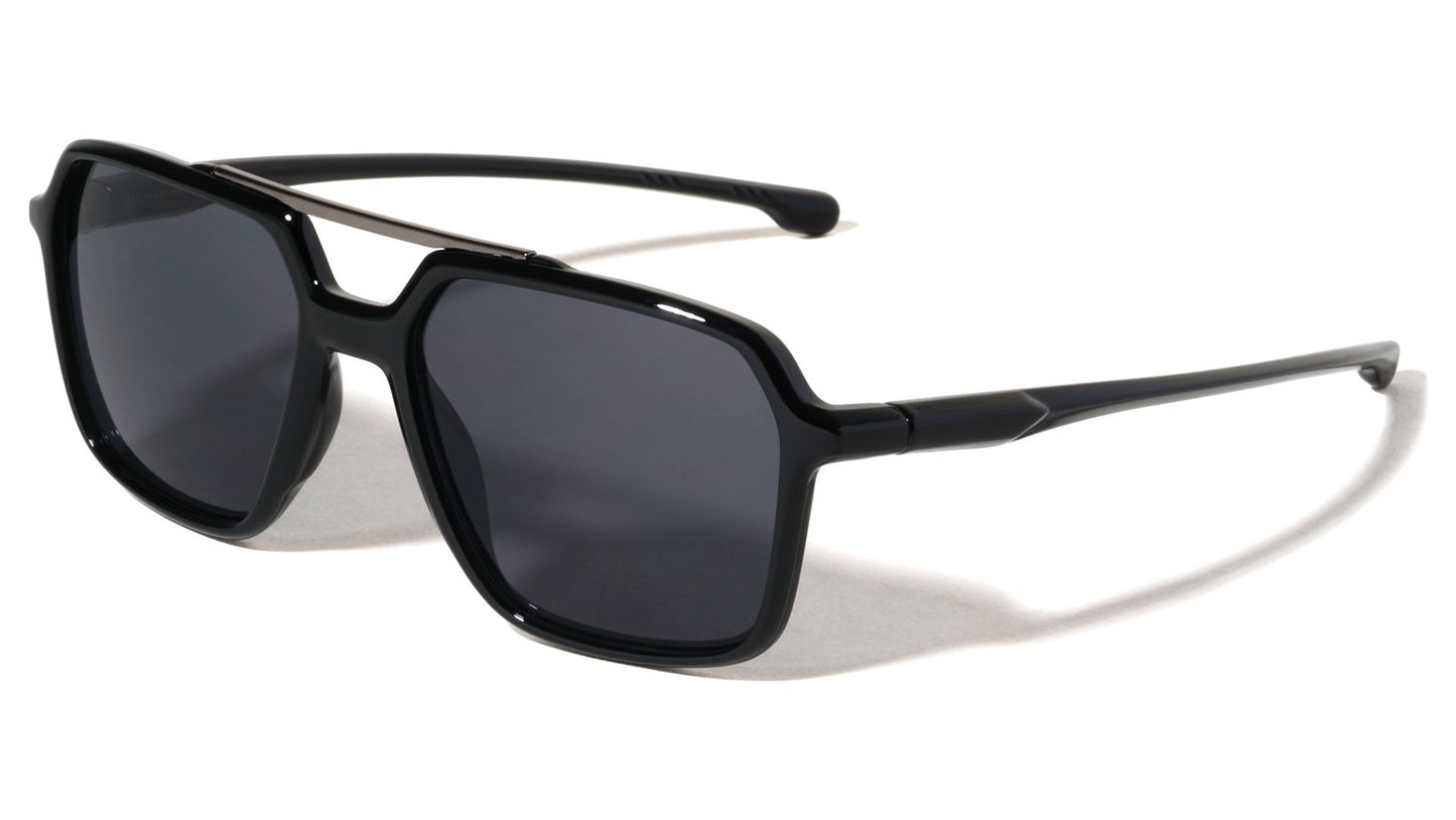 Sport Square Aviator Sunglasses av-5507