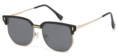Classic Metallic Square Sunglasses 713102