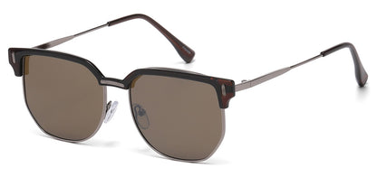 Classic Metallic Square Sunglasses 713102