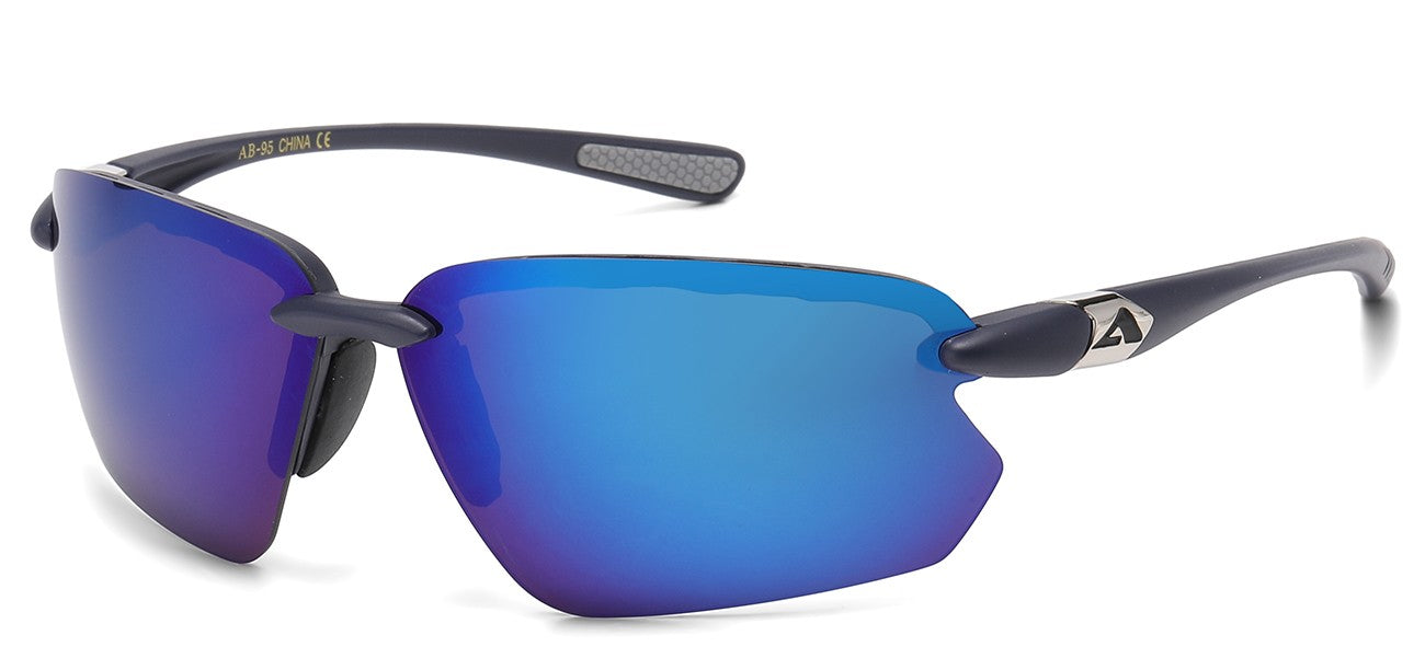 Arctic Blue Sports Wrap Sunglasses ab-95